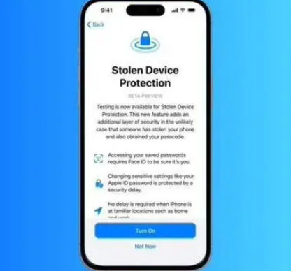 张港镇苹果授权维修店分享被盗设备保护功能开启方法 