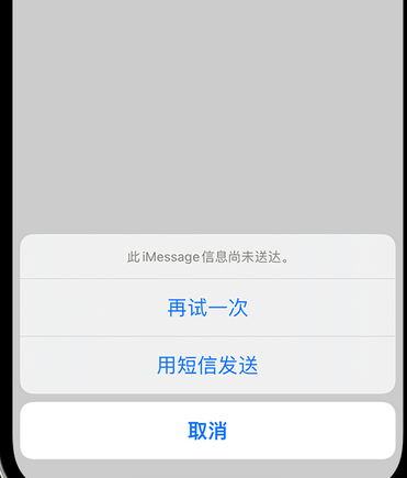 张港镇apple维修iPhone上无法正常发送iMessage信息